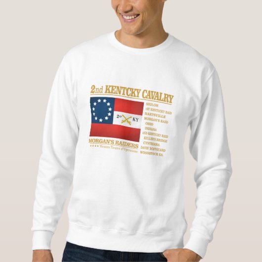 Sweatshirt 2e cavalerie du Kentucky (BA2) (Devant)