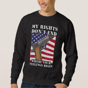 Sweatshirt 2ème amendement Droits sur les armes à feu 3