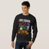 Sweatshirt 2nd Grade Boo Crew Teacher Student  Halloween Cost (Devant entier)