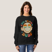 Sweatshirt 2nd Grade Dude Happy Face First Day Back To School (Devant entier)