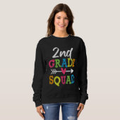 Sweatshirt 2nd Grade Squad Back To School Second Grade Teache (Devant entier)