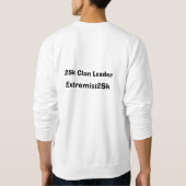 Sweatshirt 2Sk logo, clan de jeu de 2Sk X360 (Dos)