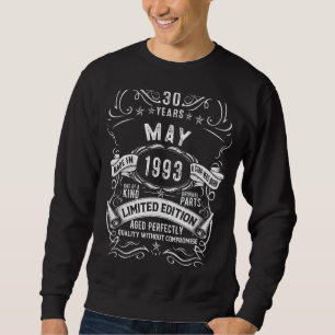 Sweatshirt 30 Ans 30e Anniversaire Cadeaux Légendes Né En Mai