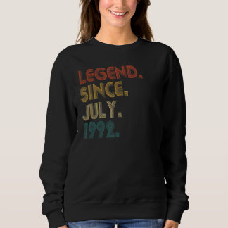 Sweatshirt 30 ans de légende depuis juillet 1992 30e annivers