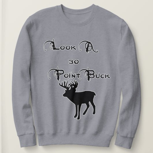Sweatshirt 30 points Buck (Design devant)