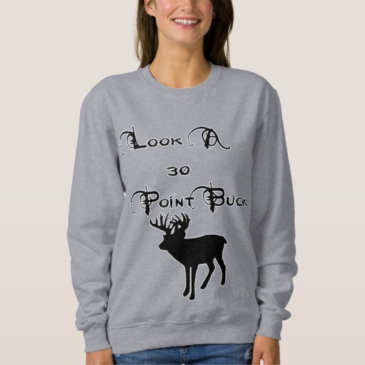 Sweatshirt 30 points Buck (Devant)