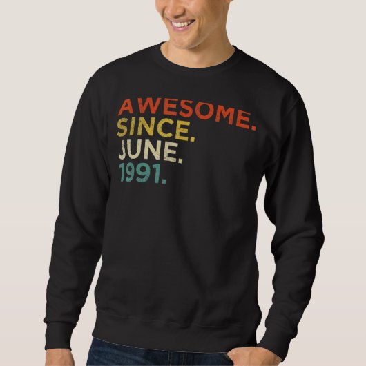 Sweatshirt 31 Ans Juin 1991 1 (Devant)