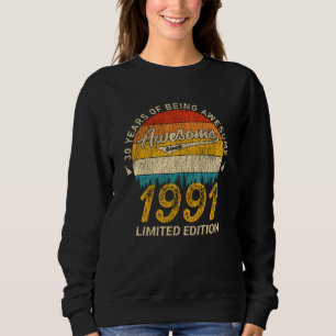 Sweatshirt 34 ans Anniversaire Légende 34e anniversaire Cadea
