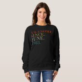 Sweatshirt 39 Ans Juin 1983 (Devant entier)