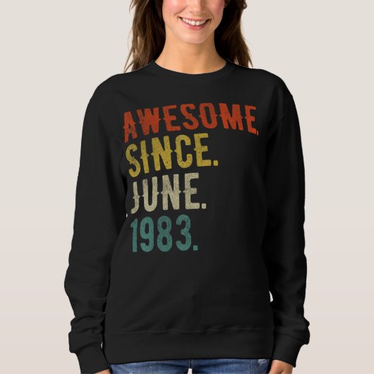 Sweatshirt 39 Ans Juin 1983 1 (Devant)