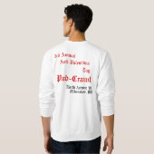 Sweatshirt 3ème Pub-Rampement annuel de Milwaukee (Dos entier)