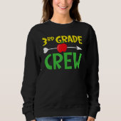 Sweatshirt 3rd Grade Crew Student Back To School Students Gra (Devant)