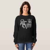 Sweatshirt 3rd Grader Back To School Spaceman Space Science (Devant entier)