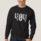 Sweatshirt 404 Area Code Atlanta GA Mobile Telephone Area Cod (Devant)