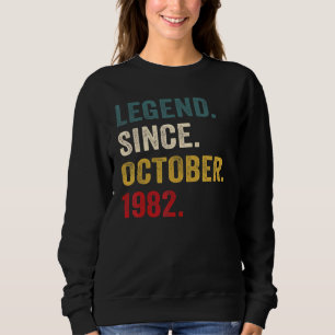 Sweatshirt 40 ans de légende depuis octobre 1982 40e Annivers