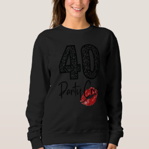 Sweatshirt 40 Équipe de fête Boire la bière 40e Ans Joyeux Bi