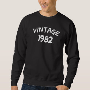 Sweatshirt 41 ans Vintage 1982 41e anniversaire