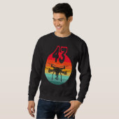 Sweatshirt 43e Anniversaire I Télécommande Rétro Drones Avec (Devant entier)