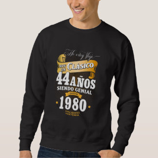 Sweatshirt 44e cadeau d'anniversaire pour Hommes en espagnol 
