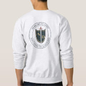 Sweatshirt 4. Arma Dei Academy Cou d'équipage masculin : FINA (Dos)