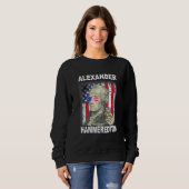 Sweatshirt 4 juillet Alexander Hammeredton Alexander Hamilt (Devant entier)