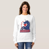 Sweatshirt 4 juillet américain (Devant entier)