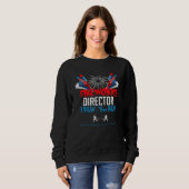 Sweatshirt 4 juillet Directeur Fireworks I Exécutez Vous Exéc (Devant entier)