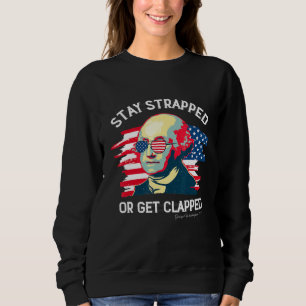 Sweatshirt 4 juillet George Washington Lunettes de soleil amé