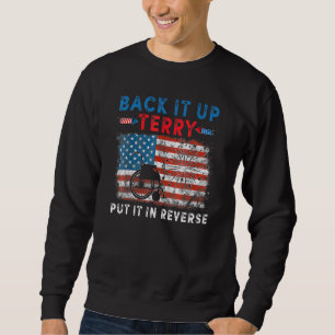 Sweatshirt 4 juillet Sauvegarde Placez-Le Dans Le Feu Inversé