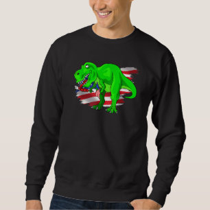 Sweatshirt 4 juillet Tyrannosaurus Rex Barbecue Grillage