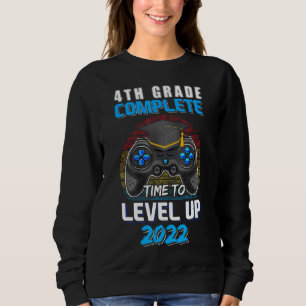 Sweatshirt 4e année Complète 2022 Video Game Graduation Boy