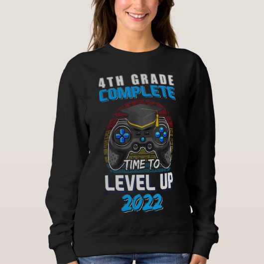 Sweatshirt 4e année Complète 2022 Video Game Graduation Boy (Devant)