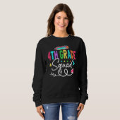 Sweatshirt 4th Grade Squad Fourth Teacher Student Team Back T (Devant entier)