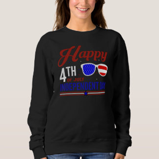 Sweatshirt 4th july apparel USA american flag 4th of july for
