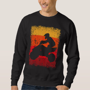 Sweatshirt 4x4 Quadrider Bike Biker 4x4 Moto Vintage R
