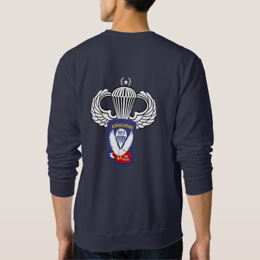 Sweatshirt 503e Airborne - The Rock (Dos)