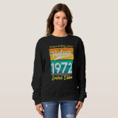 Sweatshirt 50 Ans D'Être Étonnant 1972 (Devant entier)