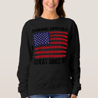 Sweatshirt 52e anniversaire de la grandeur de l'Amérique depu
