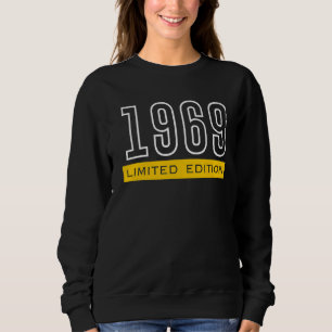 Sweatshirt 53e anniversaire Dames Mens 53 ans 1969 7