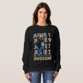 Sweatshirt 53e anniversaire Légendes de l'ours Juin 1972 53 a (Devant entier)