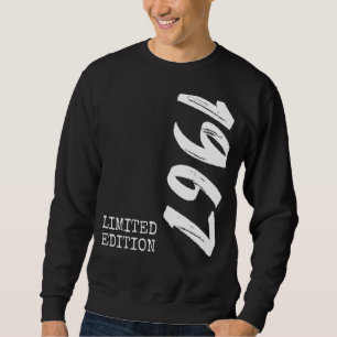Sweatshirt 55e anniversaire Dames Hommes 55 ans 1967