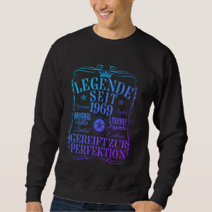 Sweatshirt 55e anniversaire Homme femme 55 ans 1969 Décoratif
