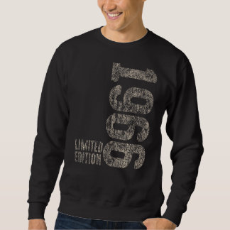 Sweatshirt 56e anniversaire Dames Mens 56 ans 1966