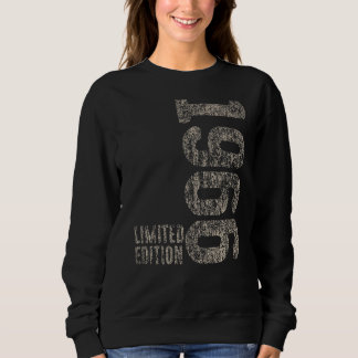 Sweatshirt 56e anniversaire Dames Mens 56 ans 1966