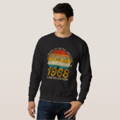 Sweatshirt 57 Ans 1968 Rétro Magnifique 57e anniversaire Cade (Devant entier)
