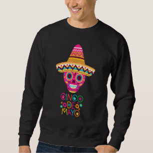 Sweatshirt 5 De Mayo Cinco De Mayo Sombrero Maraca 2