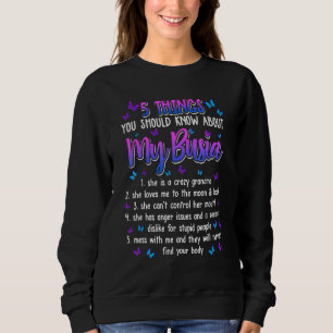 Sweatshirt 5 Les Choses À Connaître Sur Ma Fête Des Mères Bus