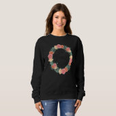 Sweatshirt 60 ans Hommes aimés Femmes 60 ans Florals 60e (Devant entier)