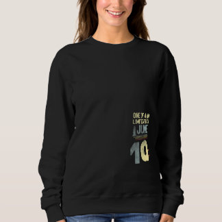 Sweatshirt 60e anniversaire juin 1961 60 ans 60e Anniversaire