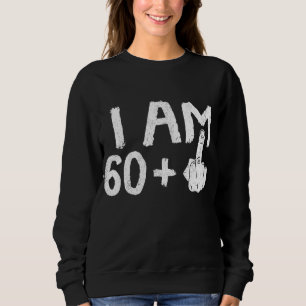 Sweatshirt 61 Years Old Vintage 61st Birthday Men Women Dad M